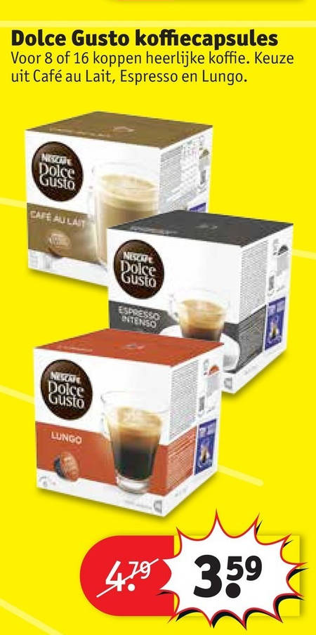 Nescafe gusto folder aanbieding bij Kruidvat - details