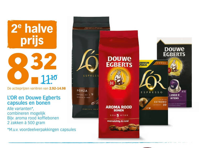 l or espresso cups ah douwe egberts koffiecups koffiebonen folder aanbieding l or espresso cups ah douwe egberts koffiecups koffiebonen folder aanbieding