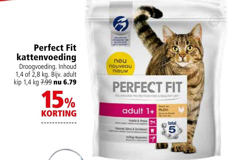 Perfect Fit   kattenvoer folder aanbieding bij  Welkoop - details