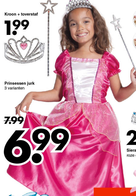 verkleedset meisjes folder aanbieding bij Wibra details