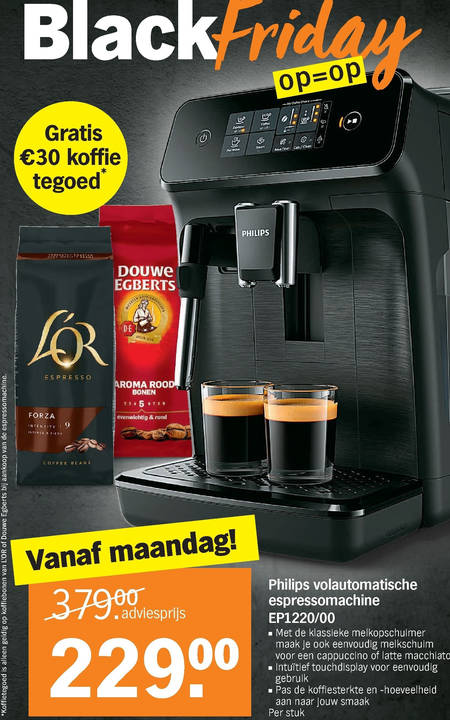 Douwe Egberts folder aanbieding bij Albert Heijn details