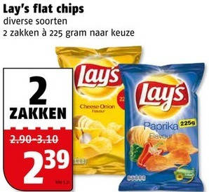 Lays   chips folder aanbieding bij  Poiesz - details