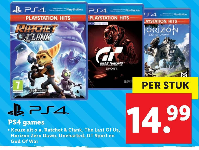 Vervagen makkelijk te gebruiken fenomeen ps4 spel folder aanbieding bij Lidl - details