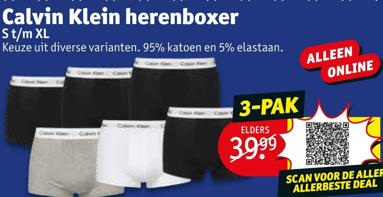 Kruidvat calvin sales klein ondergoed