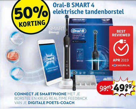 Braun Oral-B   electrische tandenborstel folder aanbieding bij  Kruidvat - details