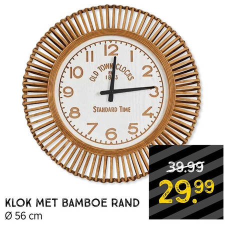 Wandklok Folder Aanbieding Bij Xenos Details