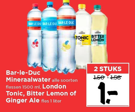 London   frisdrank, fruitdrank folder aanbieding bij  Vomar - details