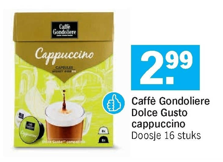 Caffe Condoliere   dolce gusto capsules folder aanbieding bij  Albert Heijn - details