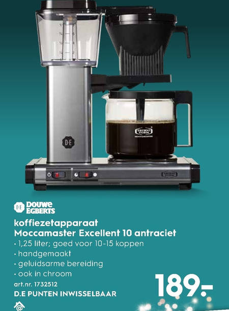 grote Oceaan verkoudheid Aubergine koffiezetapparaat folder aanbieding bij Blokker - details