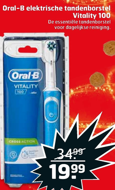 Braun Oral-B   electrische tandenborstel folder aanbieding bij  Trekpleister - details