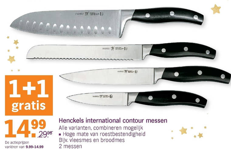 geest Maxim Wees keukenmes folder aanbieding bij Albert Heijn - details