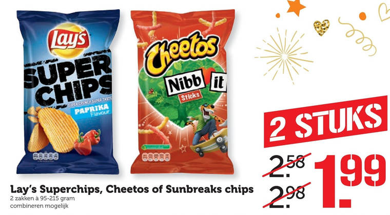 Lays   zoutje, chips folder aanbieding bij  Coop - details