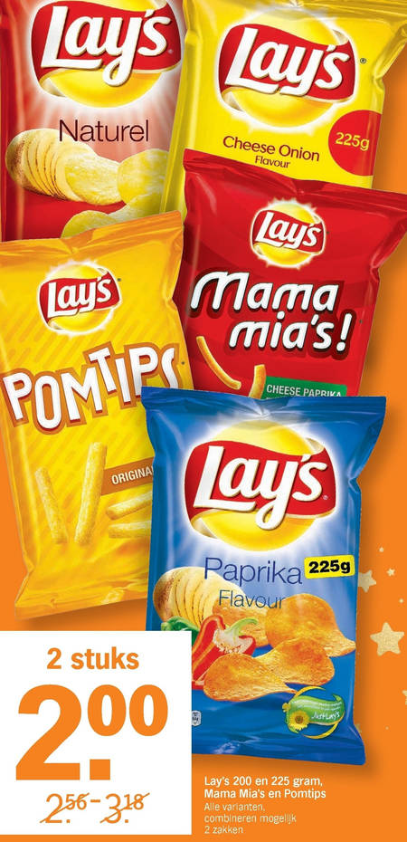 Lays   chips, zoutje folder aanbieding bij  Albert Heijn - details