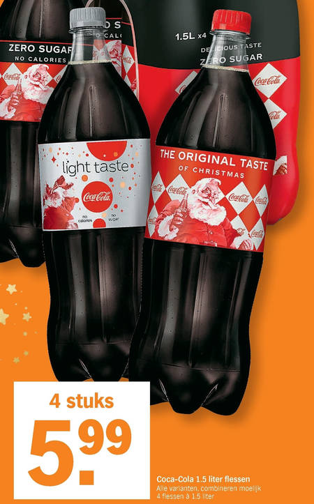 Coca-Cola   cola folder aanbieding bij  Albert Heijn - details