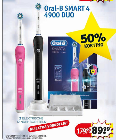 Darts Slovenië Sneeuwwitje Braun Oral-B electrische tandenborstel folder aanbieding bij Kruidvat -  details