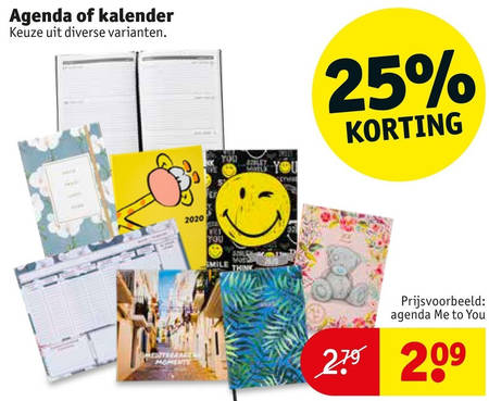 Intensief Onweersbui Onvermijdelijk agenda, kalender folder aanbieding bij Kruidvat - details