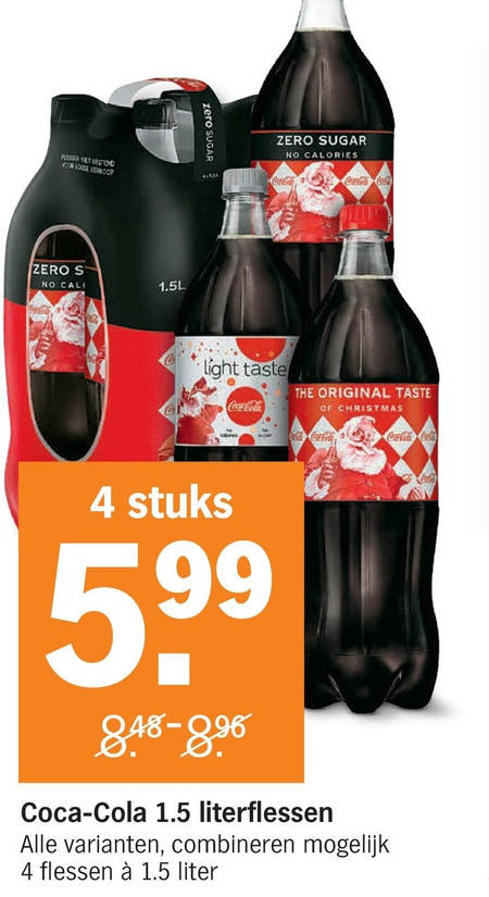 Coca-Cola   cola folder aanbieding bij  Albert Heijn - details