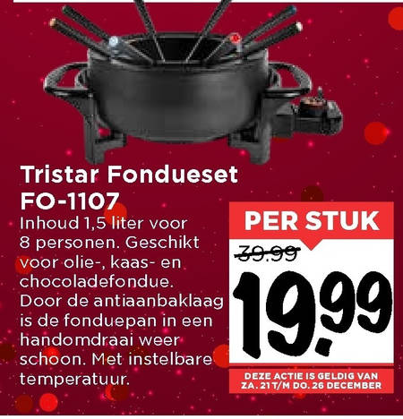 Tot ziens Reis Downtown fondueset folder aanbieding bij Vomar - details