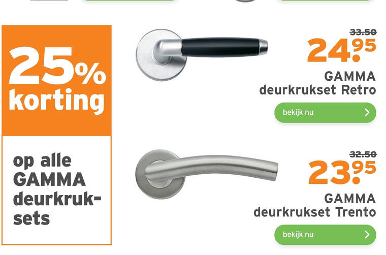 folder aanbieding bij Gamma - details