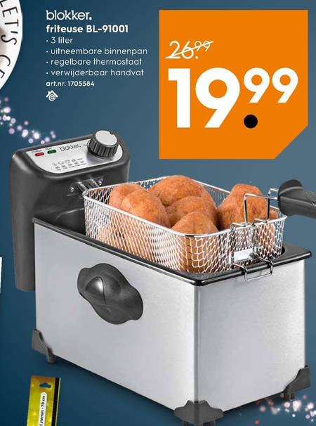 Blokker Huismerk   friteuse folder aanbieding bij  Blokker - details