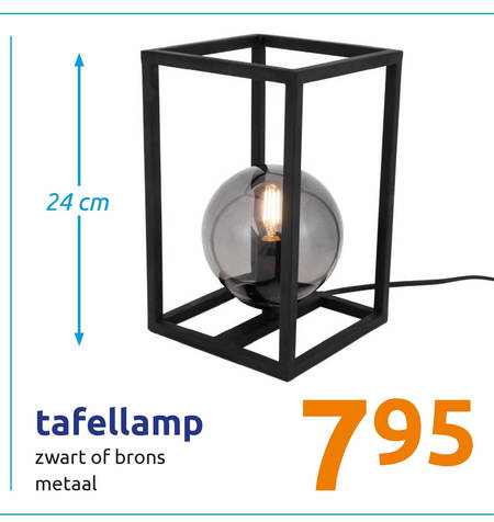 tafellamp aanbieding bij Action