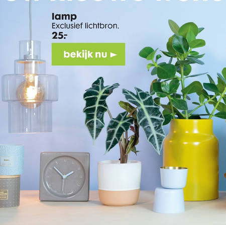 beddengoed ondergoed perzik hanglamp folder aanbieding bij Hema - details