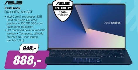 Asus   notebook folder aanbieding bij  EP Electronic Partner - details