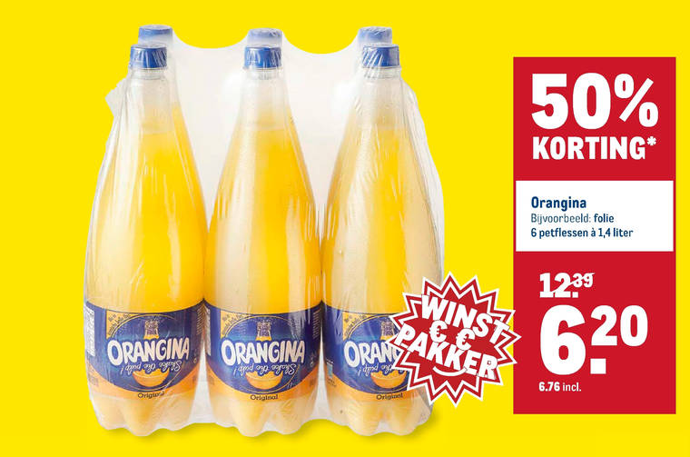 Orangina   frisdrank folder aanbieding bij  Makro - details