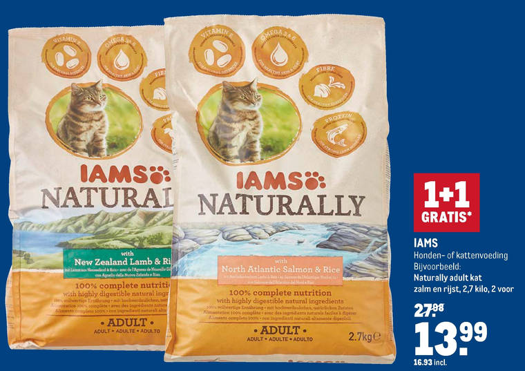 IAMS   kattenvoer folder aanbieding bij  Makro - details