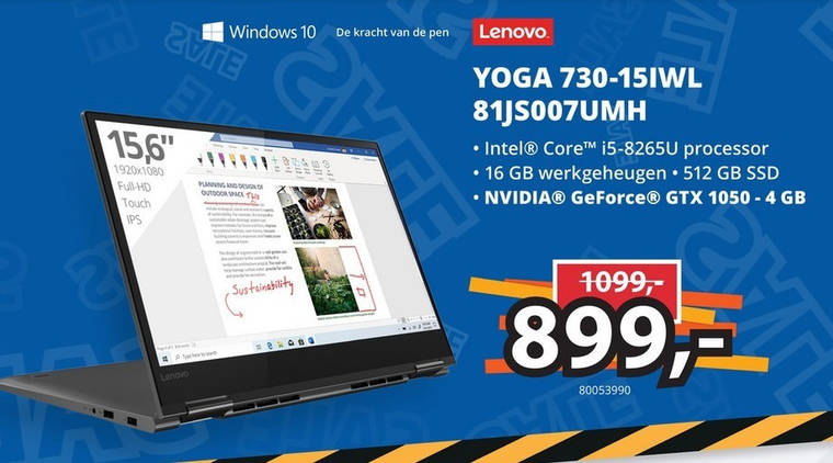 Lenovo   notebook folder aanbieding bij  Paradigit - details