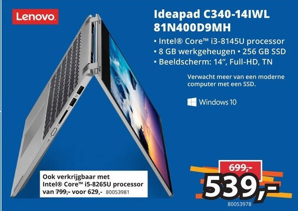 Lenovo   notebook folder aanbieding bij  Paradigit - details