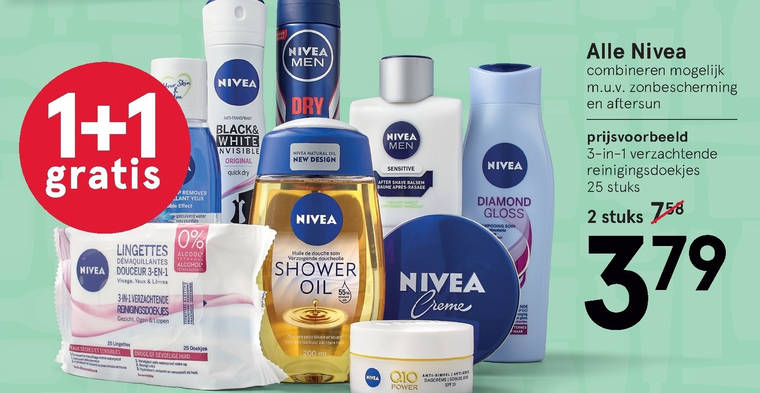 Nivea   dagcreme, nachtcreme folder aanbieding bij  Etos - details