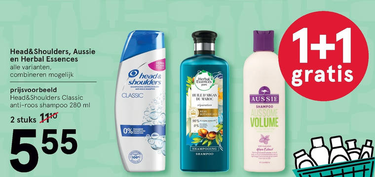 Head and Shoulders   cremespoeling, shampoo folder aanbieding bij  Etos - details