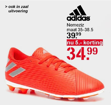 Grappig Interessant schijf voetbalschoenen folder aanbieding bij Scapino - details