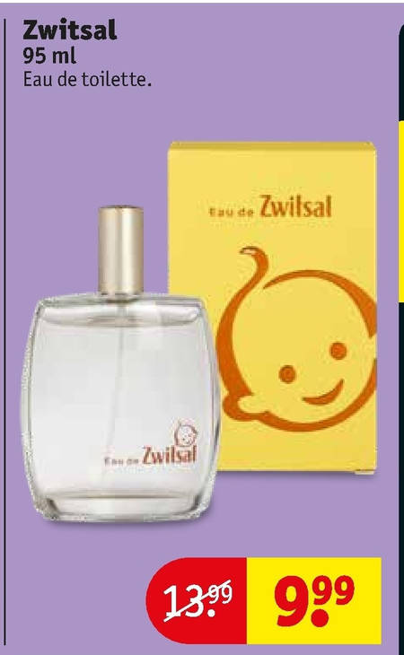 zo vorst schouder Zwitsal eau de toilette folder aanbieding bij Kruidvat - details