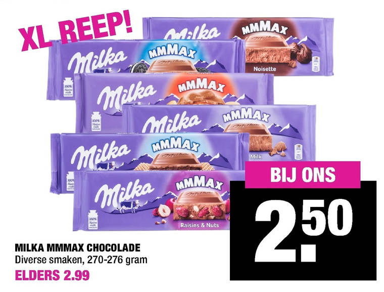 Milka   chocolade folder aanbieding bij  Big Bazar - details