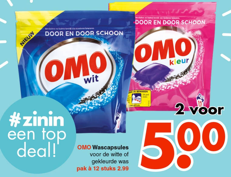 Omo   wasmiddel folder aanbieding bij  Wibra - details