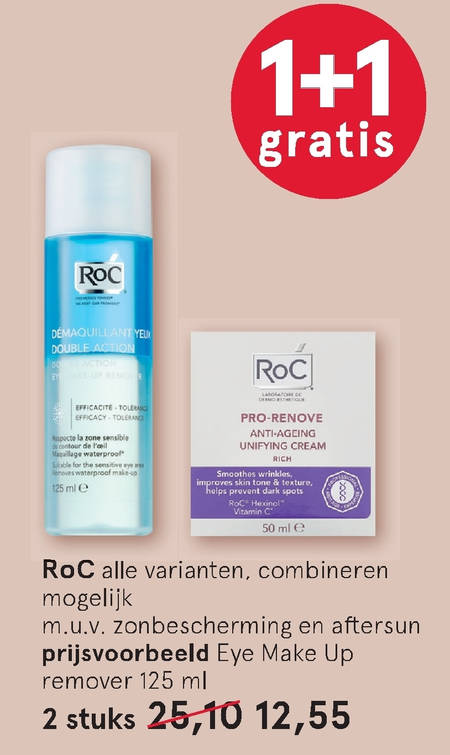 RoC   dagcreme, gezichtsverzorging folder aanbieding bij  Etos - details