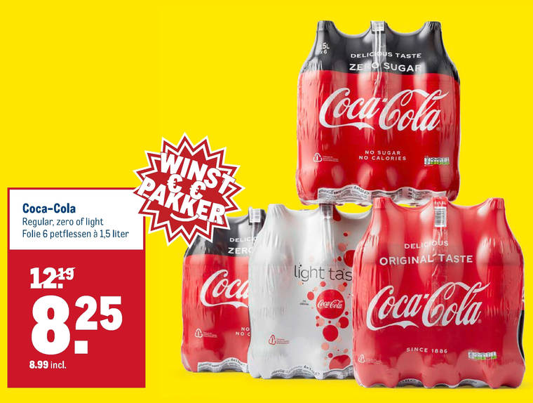 Coca-Cola   cola folder aanbieding bij  Makro - details