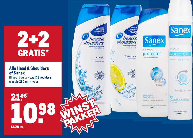 Head and Shoulders   deodorant, douchegel folder aanbieding bij  Makro - details