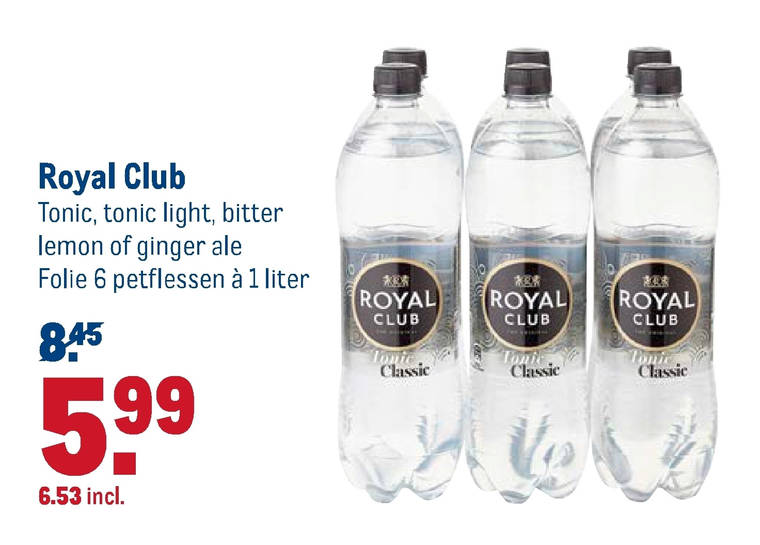 Royal Club   frisdrank folder aanbieding bij  Makro - details