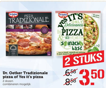 Dr Oetker   diepvriespizza folder aanbieding bij  Coop - details