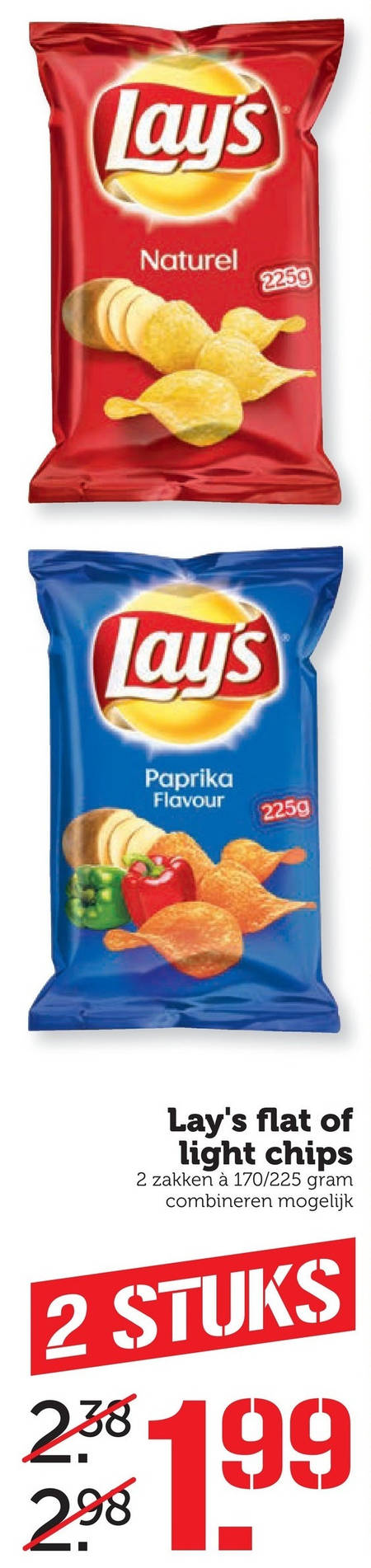 Lays   chips folder aanbieding bij  Coop - details