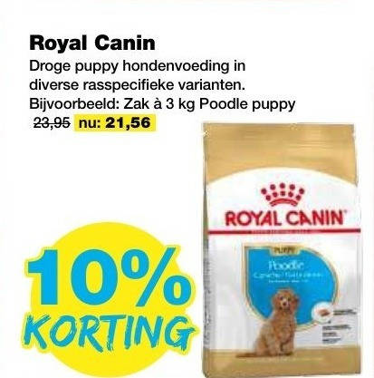 Royal Canin   hondenvoer folder aanbieding bij  Jumper - details