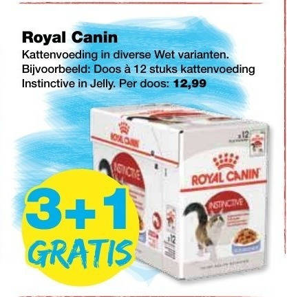 Royal Canin   kattenvoer folder aanbieding bij  Jumper - details