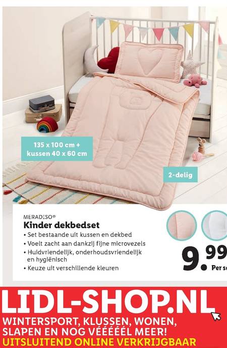 Meradiso   dekbed folder aanbieding bij  Lidl - details