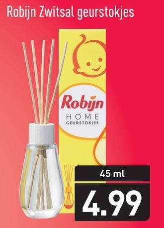 Robijn   luchtverfrisser folder aanbieding bij  Aldi - details