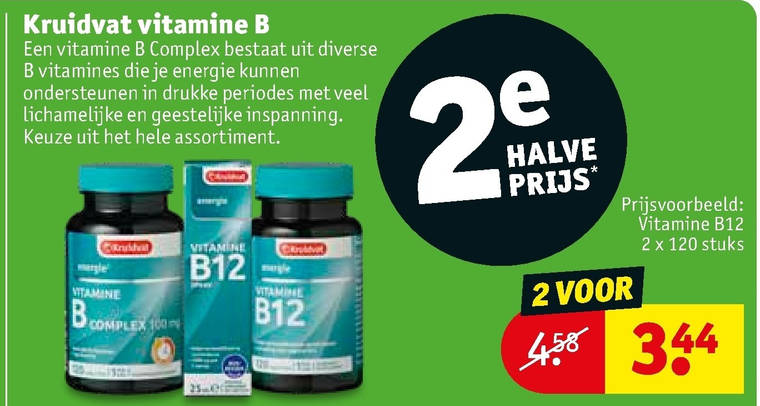 Kruidvat Huismerk   vitamine folder aanbieding bij  Kruidvat - details