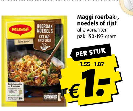 Maggi   noodles folder aanbieding bij  Boni - details