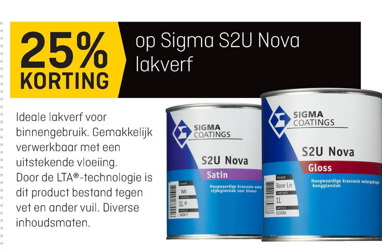 Sigma   lak folder aanbieding bij  Multimate - details